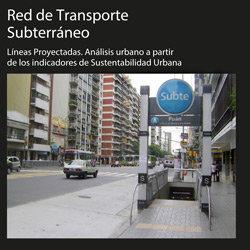 Informe territorial: análisis urbano de líneas de transporte subterráneo proyectadas.