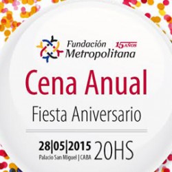 Fundación Metropolitana Cena Aniversario15 años