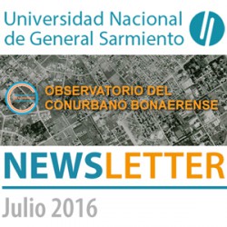 Observatorio del Conurbano NEWSLETTER