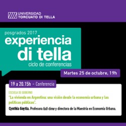 Conferencia La Vivienda en Argentina - Profesora Cynthia Goytia