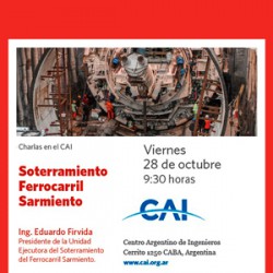 Soterramiento Ferrocarril Sarmiento - Ing. Eduardo Firvida