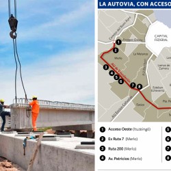 Avanza la autopista que unirá el Oeste del GBA con La Plata sin entrar a Capital