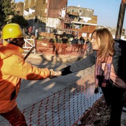 María Eugenia Vidal y Rogelio Frigerio anunciaron una obra millonaria Fuerte Apache
