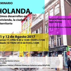 WORKSHOP | HOLANDA, ÚLTIMOS DESARROLLOS EN LA VIVIENDA, LA CIUDAD Y EL TERRITORIO
