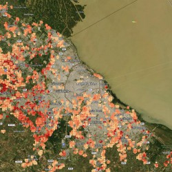Crecimiento de las villas en la Argentina, desarrollan un mapa online que permite monitorearlo