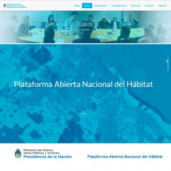 Plataforma Abierta Nacional del Hábitat | Ministerio del Interior | Gobierno Nacional