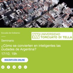 ¿Como se convierten en inteligentes las ciudades de Argentina? Seminario
