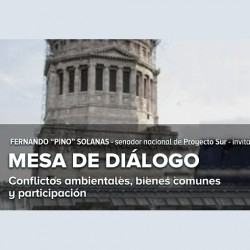 Conflictos ambientales, bienes comunes y participación -Mesa debate