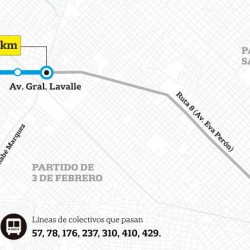Cómo es el Metrobus Tres de Febrero