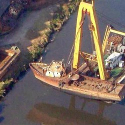 Hay 34 barcos hundidos frente a la ciudad de Buenos Aires: dónde se encuentran