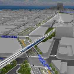 Por obras, el tren San Martín no llega a Retiro y lo reemplazan con colectivos