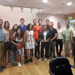 Visita al OM de estudiantes de la Fundación Getulio Vargas (San Pablo, Brasil)