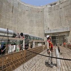 Avanza la obra del segundo emisario del arroyo Vega