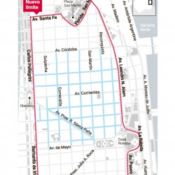 Amplían las restricciones para circular por el centro y llegarán al Casco Histórico