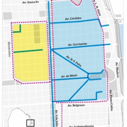 Desde el 15, multarán autos y motos que entren sin permiso a la nueva zona peatonal