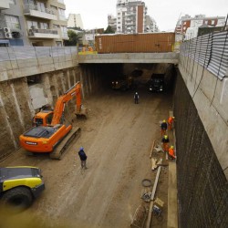 Abren dos túneles y un puente para mejorar el tránsito en distintos barrios