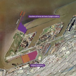 Usan la tierra que sacan del Paseo del Bajo para ampliar el puerto de Buenos Aires