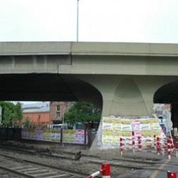 Por la construcción del viaducto, la avenida Juan B. Justo estará cerrada por seis meses