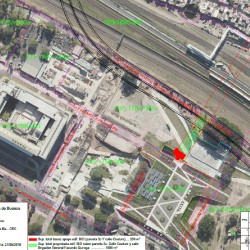 Aprobación inicial para construir un edificio puente en Retiro