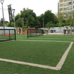 Inauguran un parque lineal en un predio ferroviario de Colegiales.