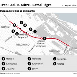 Video: cómo es la obra por la que el tren Mitre no llegará a Retiro durante tres meses