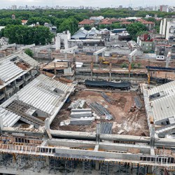 Cada vez más cemento y más torres