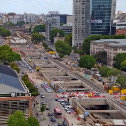 Paseo del Bajo. Las mejores vistas hechas con el drone de LA NACION