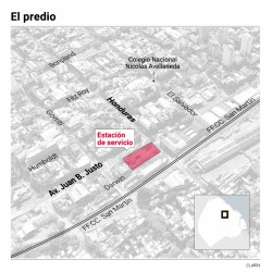 Clausuran la estación de servicio de Juan B. Justo y Honduras para urbanizar el playón de Palermo