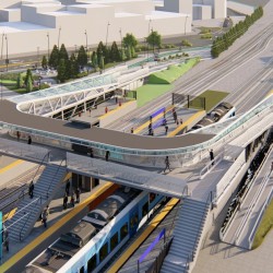 Cómo serán los centros de trasbordo que construirán junto a 22 estaciones de tren